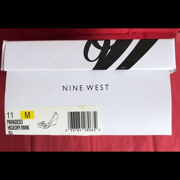 Nine West Brown Paradeso Loafer Styled Wedge*11M - Picture 3 of 6